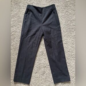 Club Monaco Black Straight-Leg Dress Pants